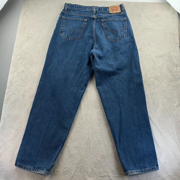 Vintage Levis Mens 560 Jeans Size 34x30 Comfort Fit Straight Leg Blue Denim Casu - Picture 16 of 16